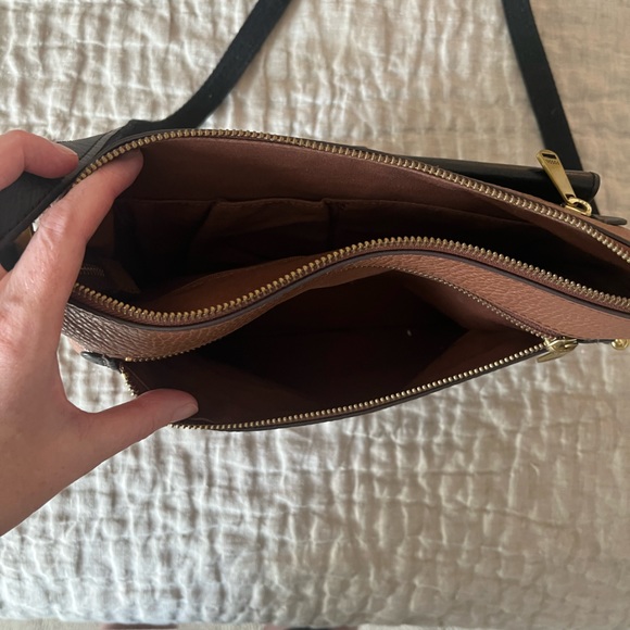 Brown & black Fossil crossbody bag - Picture 5 of 5